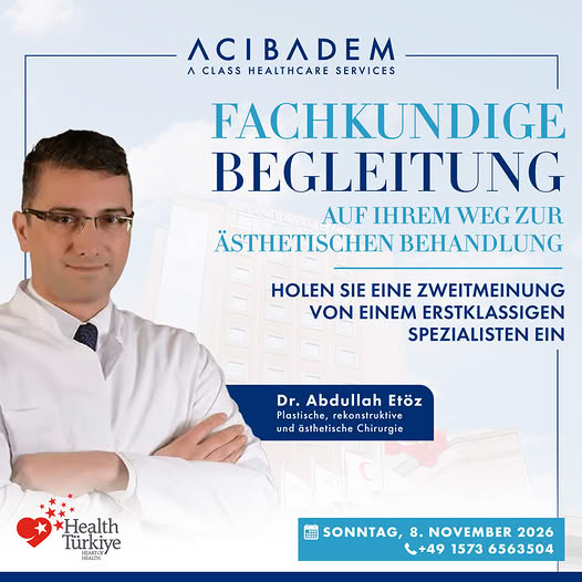 Acıbadem’den Düsseldorf’ta estetik cerrahi danışmanlığı fırsatı