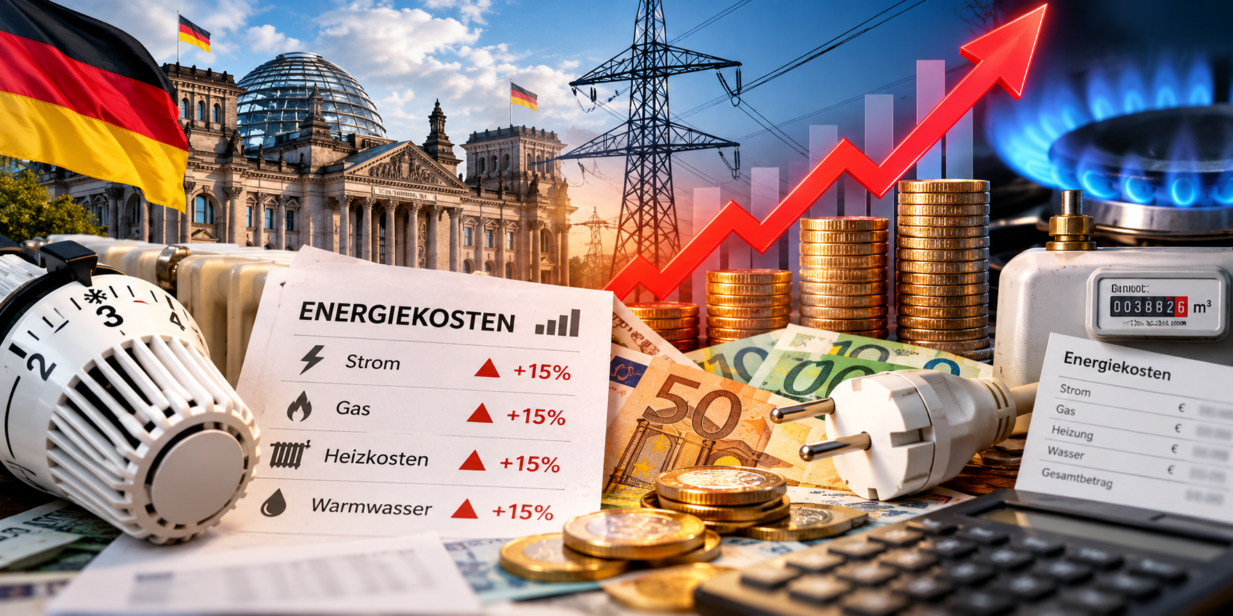 Almanya'da enerji fiyatları hayat pahalılığını artırıyor